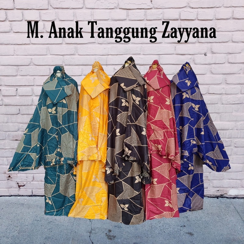 7-12 Tahun MUKENA ANAK MOTIF RAYON BALI MURAH