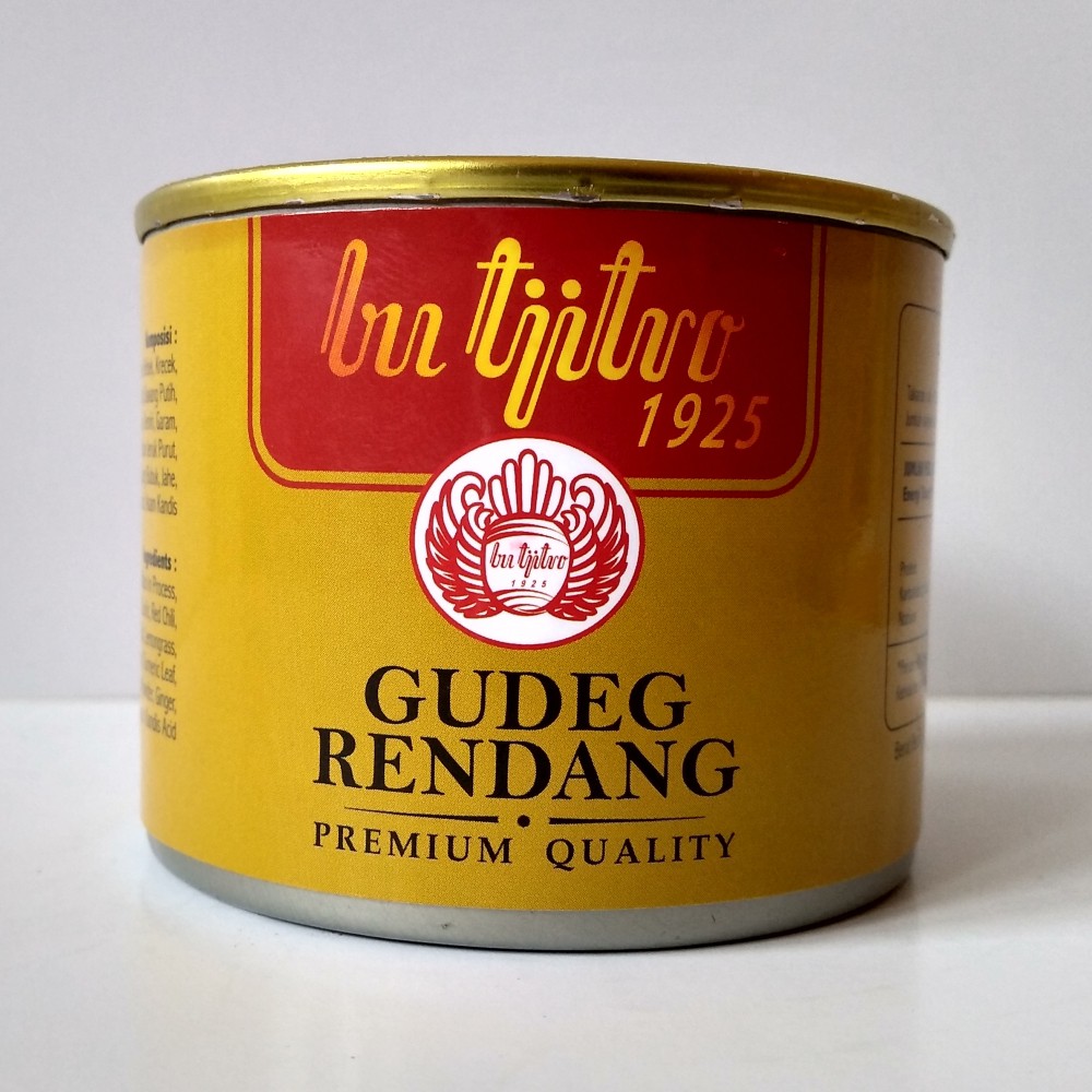 Gudeg Kaleng Bu Tjitro Varian Rendang 100% Asli Produksi Baru