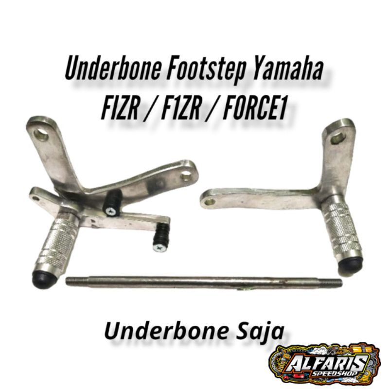 Underbone fiz r f1z r force1 underbone footstep foot step yamaha fizr f1zr force1 UNDERBONE FOOTSTEP SET OPERAN GIGI YAMAHA FIZR F1ZR FORCE YAMAHA 125Z