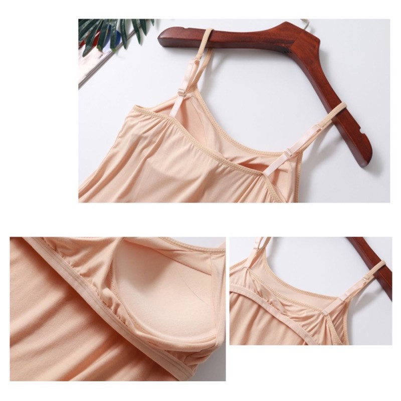 CLOUWNY - Tanktop Bra - Ada Cup Busa Wanita Allsize Kecil Sampai Jumbo-3