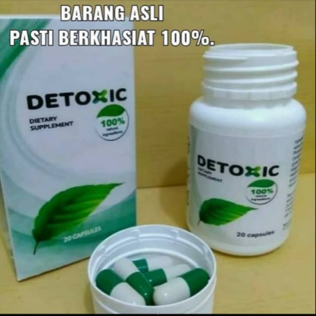 DETOXIC Asli Original Obat Parasit