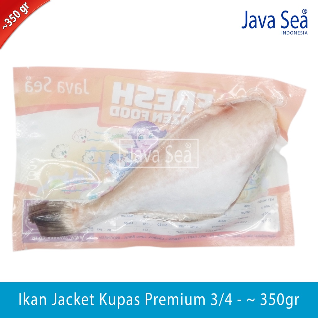 

Ikan Jacket/Jaket Kambing 3/4 pack 300-400gr Java Sea
