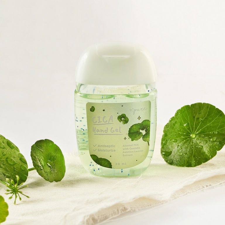 BPOM Npure Hand Gel Cica Centella Asiatica Honey Hand Sanitizer Gel Antispetic