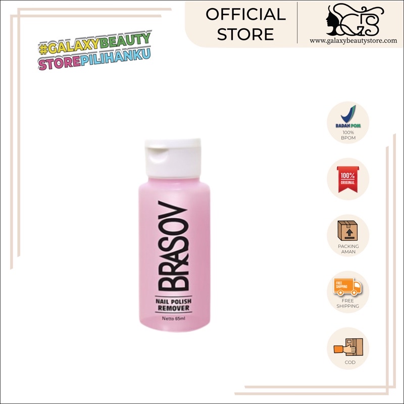 BRASOV NAIL POLISH REMOVER / REMOVER KUKU / AESETON BRASOV