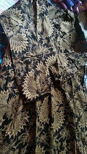 Ms Gamis Batik Sriwedari Maxi Bumil/busui Katun Sogan Allsize & Jumbo