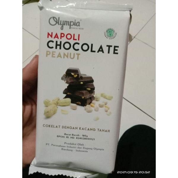 

Napoli Chocolate Peanut/coklat batang napoli