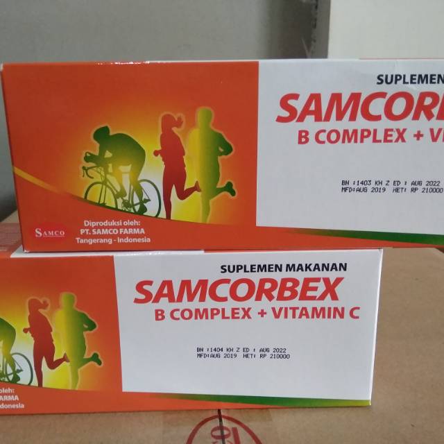 Ternyata Manfaat Samcorbex B Complex + Vitamin C 