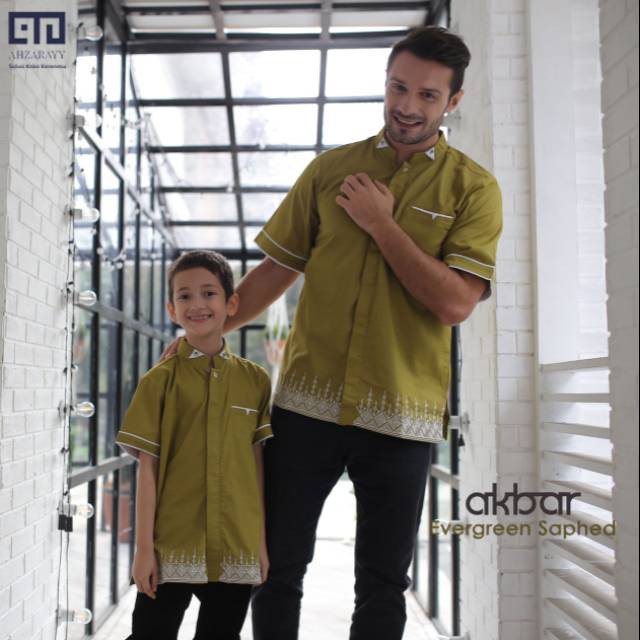 AHZARAYY / AKBAR / COUPLE BAPAK ANAK / KOKO BORDIR / KOKO / BAJU TAQWA / KOKO COUPLE