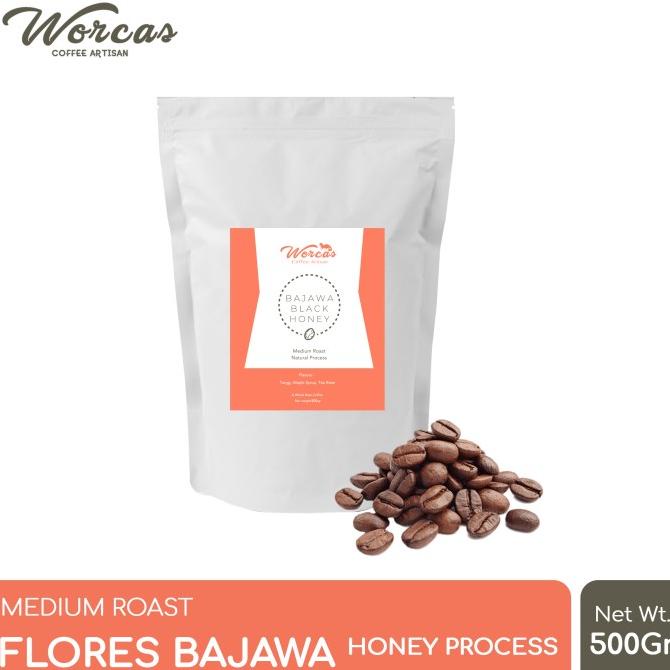 

Kopi Arabica Flores Bajawa "Honey" 500 Gram Medium Roast (Biji/Bubuk)