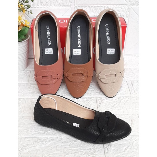 connexion flatshoes wanita model SB16