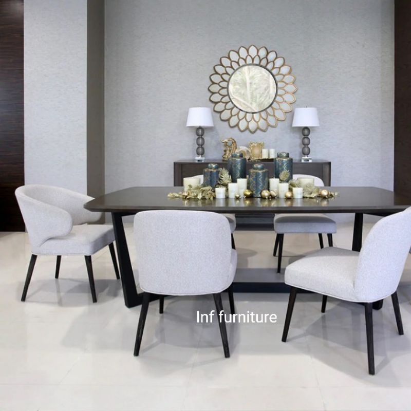 set meja makan minimalis meja makan modern minimalis