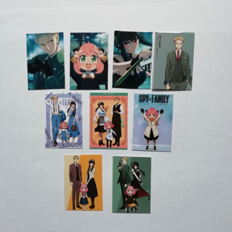 

[ST-PA-08] Sticker Mini Anime Spy x Family Sticker murah Sticker Anya Forger Sticker Loid Forger Sticker Yor Forger