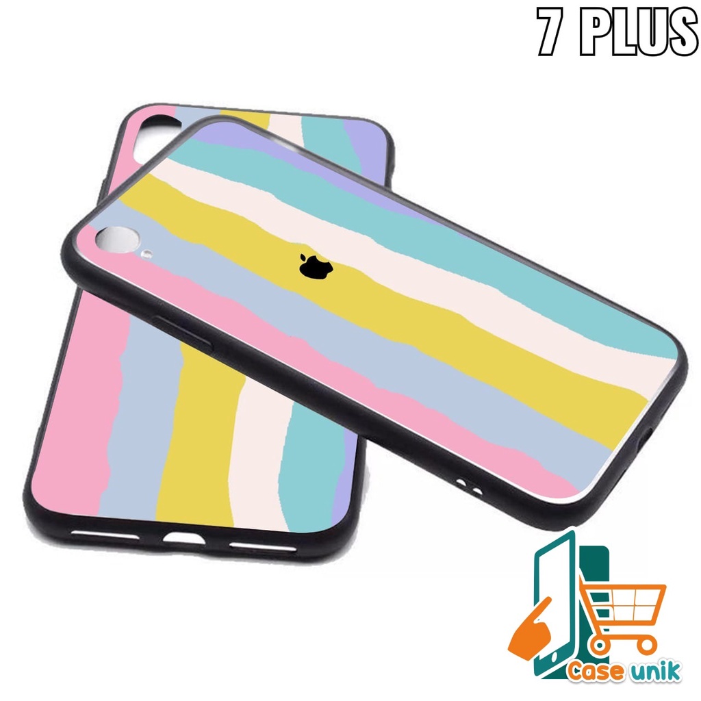 SS046 CASE RAINBOW IPHONE 6 6+ 7 7+ 8 8+ X XR XS MAX 11 PROMAX 12 MINI CS4001