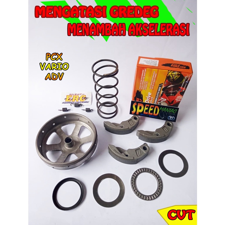 PAKET FULL UPGRADE KIRIAN CVT ERC PCX VARIO 110 OLD 125 150 ADV ORIGINAL CUSTOM