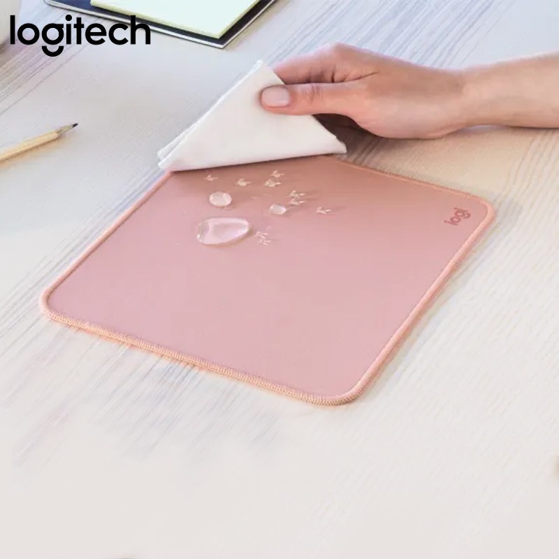 Logitech Mouse Pad Studio Series Anti Slip Tatakan Anti Tumpahan Rose