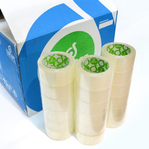 

☟ Lakban 48mm x 90yard Plakban Isolasi OPP Tape / SELOP - Cokelat ✥
