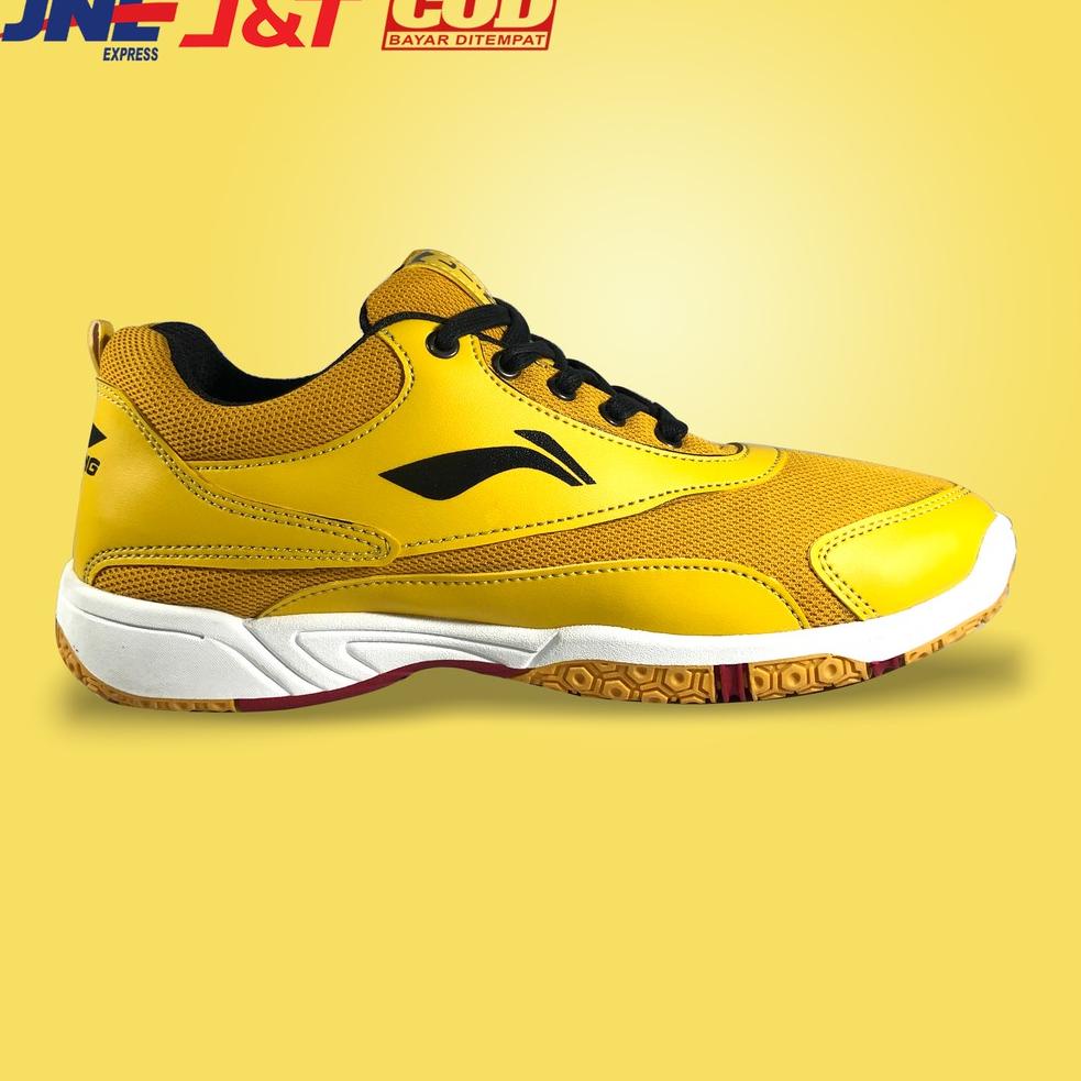 [KODE PRODUK C6QLJ9755] Sepatu Badminton / Sepatu bulutangkis - Sepatu Badminton LINING, Pria, &