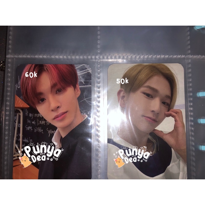 [READY] epex amin & baekseung reality photocard