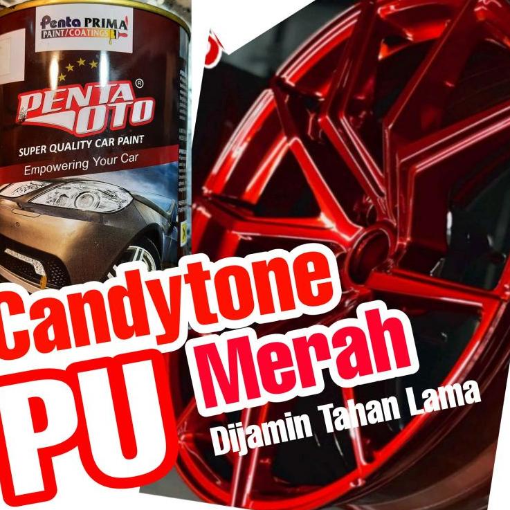 Baru Cat Merah Candytone/ Candytone Red PU- PENTA OTO ..