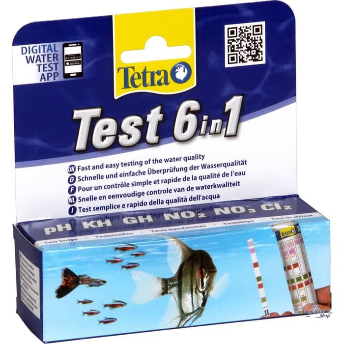 Jual Tetra Test Kit 6 in 1 (GH,KH,PH,No2,No3,Cl2)