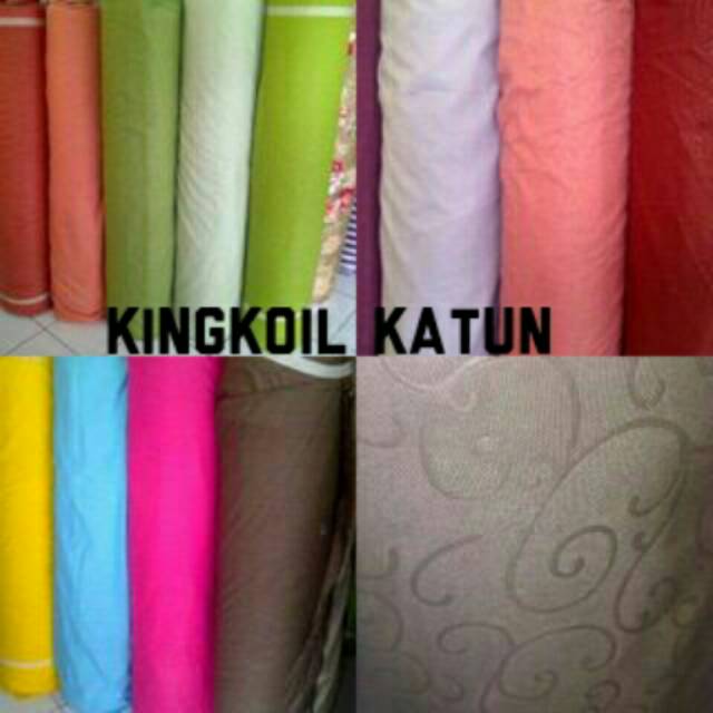 kingkoil katun sprei