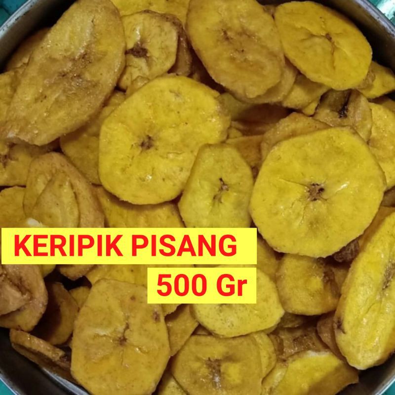 

Keripik Pisang Manis Kering 500gr