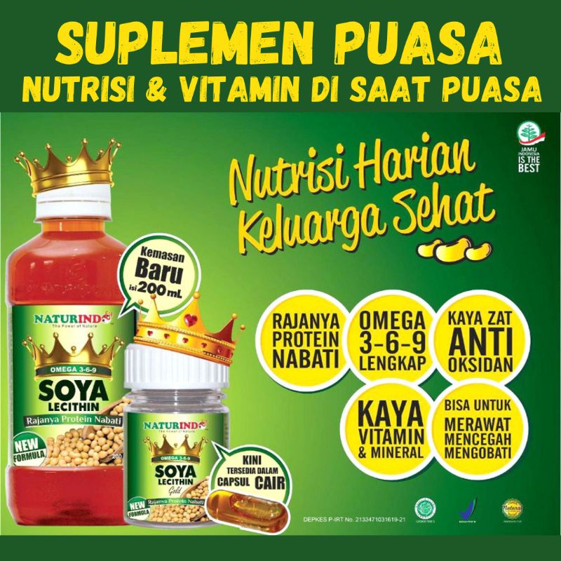 suplemen puasa nutrisi vitamin tubuh omega soya 369 rajanya protein nabati menjaga imun tubuh