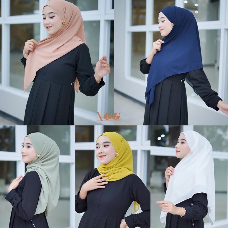 SEGI EMPAT INNER 2 LAYER  MeLaYu / SEGI EMPAT CERUTY INNER 2 LAYER /Hijab Segi Empat MeLaYu/Kerudung