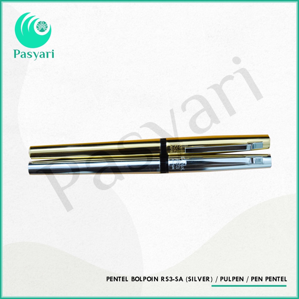 

Pentel Bolpoin Rs3-Sa (Silver) / Pulpen / Pen Pentel