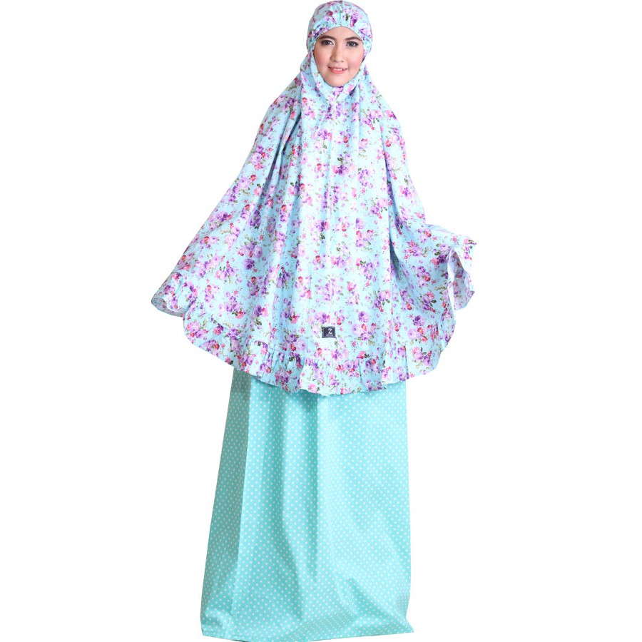 Zahranaa Mukena Arista 01 - Blue Tosca