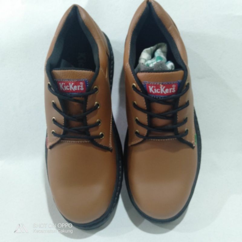 sepatu safety pendek tali