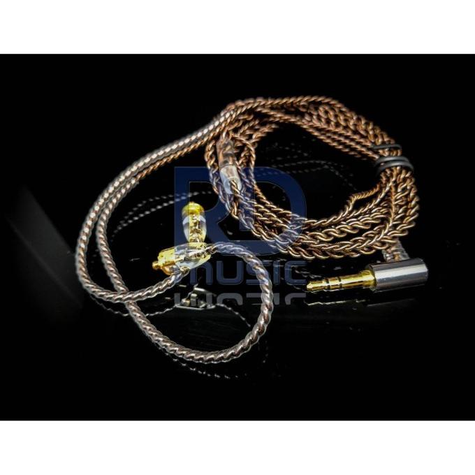 Kabel Mmcx 4 Core Copper Replacement Pi 3.14 Audio Termurah