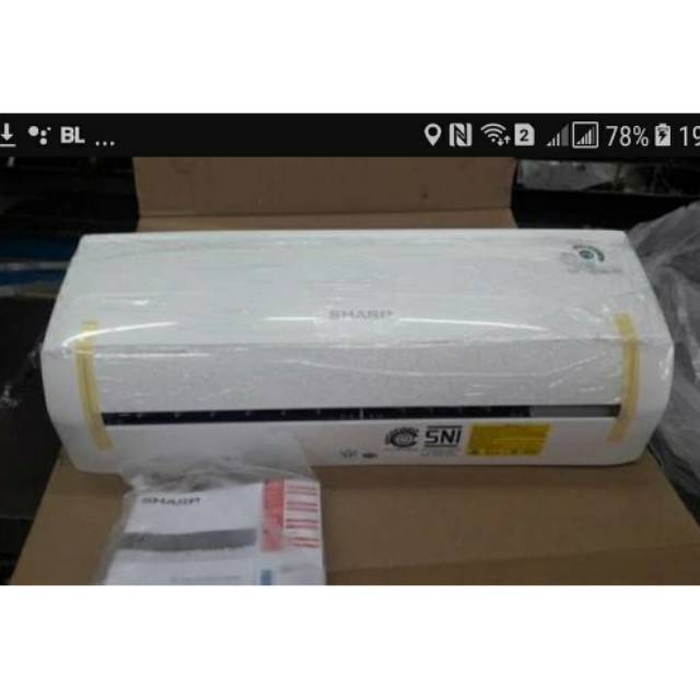 AC SHARP 1/2PK AH-A05UCY LENGKAP PEMASANGAN