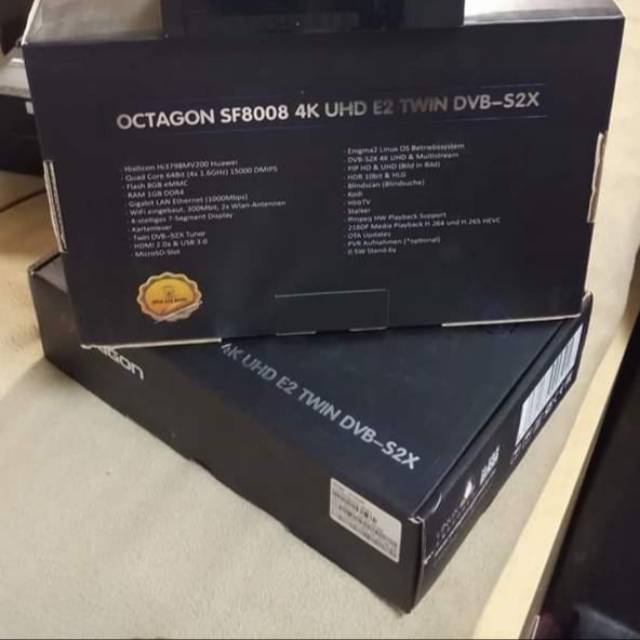 Octagon SF8008 4K DVB S2X