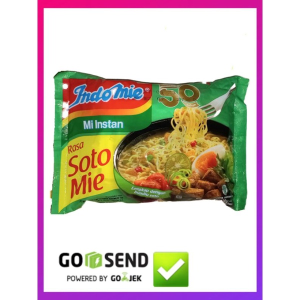 

Indomie Rebus Kuah Mie Instan Rasa Soto