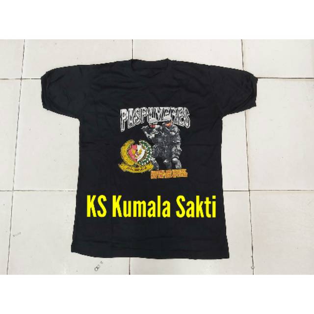 Kaos Paspampres Hitam