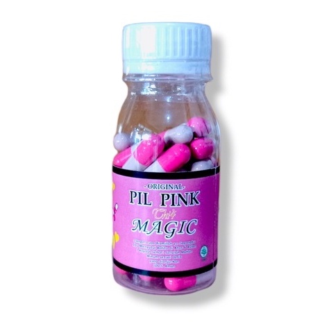 PIL PINK MAGIC ORIGINAL 30 KAPSUL TERMURAH PELANGSING MEJIK KITTY