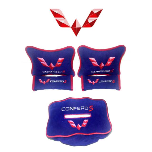 Bantal mobil Wuling confero S aksesoris mobil interior variasi mobil ( 500gr )