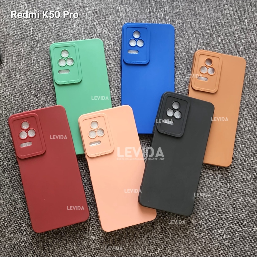 Softcase Redmi K50  Redmi K50 pro  Case Macaron Pro Kamera Redmi K50  Redmi K50 Pro