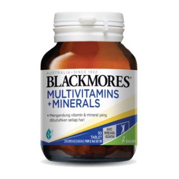 BLACKMORES Multivitamins + Minerals (30 Tablet)