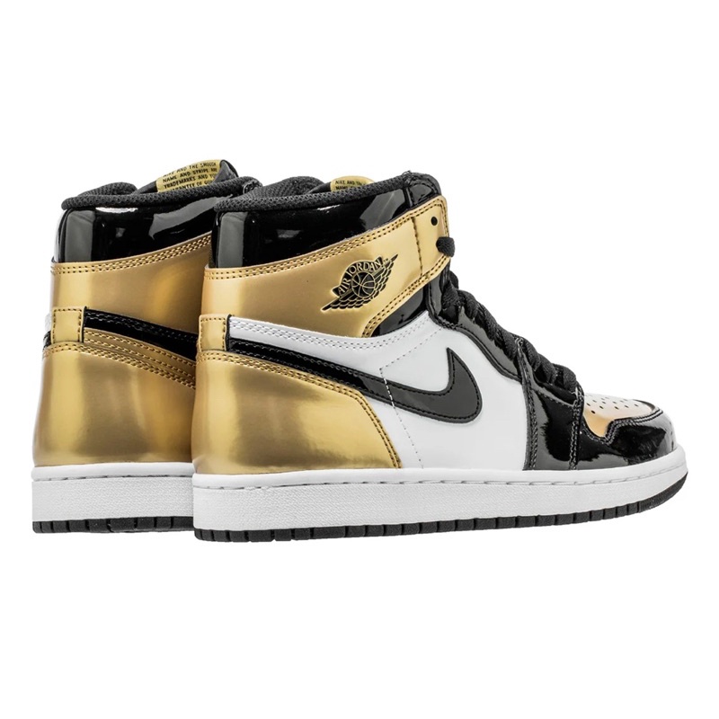gold tip jordan 1