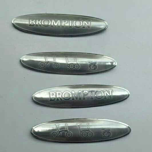 Unik NEW Vintage Emblem Brompton Sepeda Lipat Limited