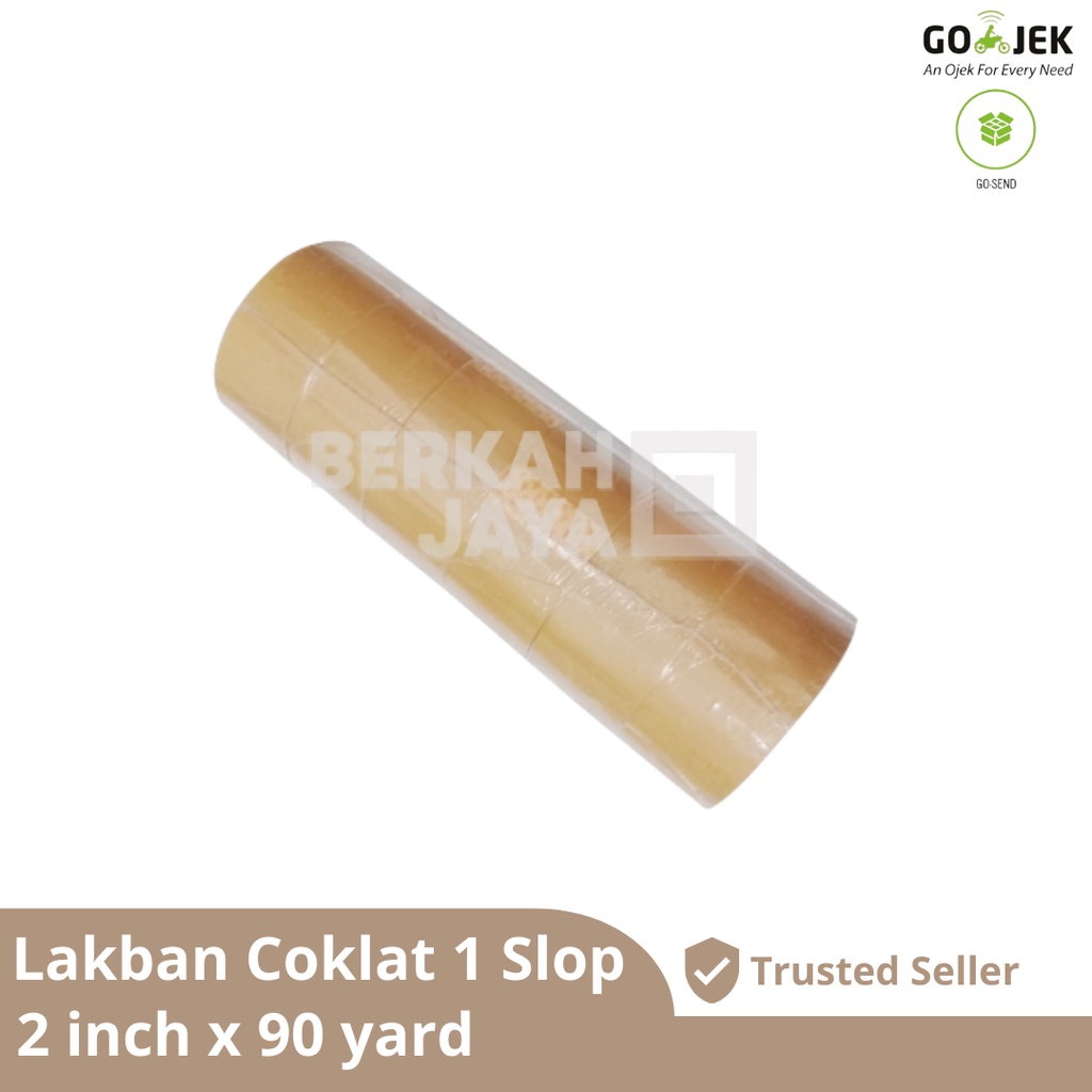 

[Paket 1 Slop Isi 6pcs] Daimaru OPP Lakban Coklat 48 mm x 90 Yard (Lakban DM Coklat 2" (6 pcs))