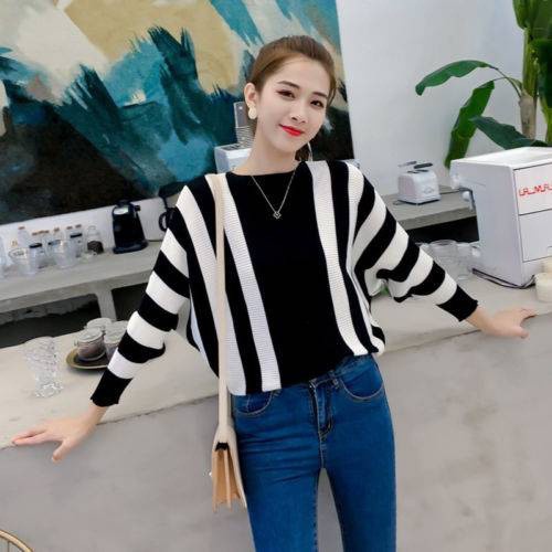 BEFAST - ZEC OOTD Wanita Sweater Rajut EVIN / RJT Lesperal List Salur / Cardigan Kekinian 2022 / Cardigan Keluaran Terbaru / Cardigan Motif Garis / Cardigan Remaja / Cardigan Rajut