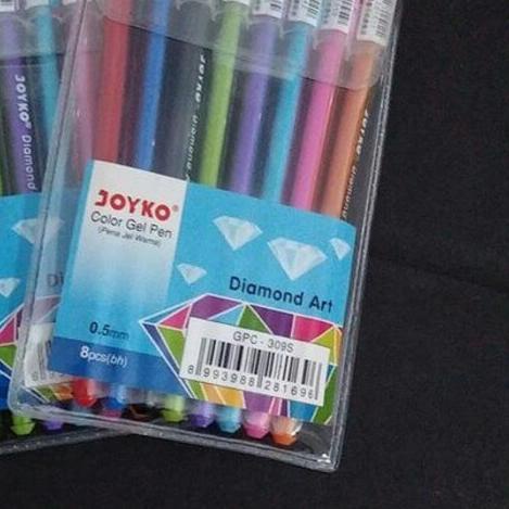 ☆ Pulpen gel Joyko warna warni ✾