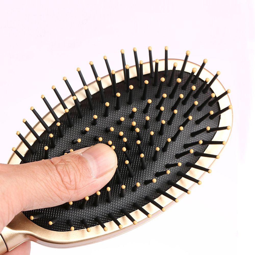 Needway   Sisir Rambut Oval Persegi Panjang Anti Statis Air Cushion Quiff Hair Roller Curly Round Brush 3jenis Hairstyle Massager