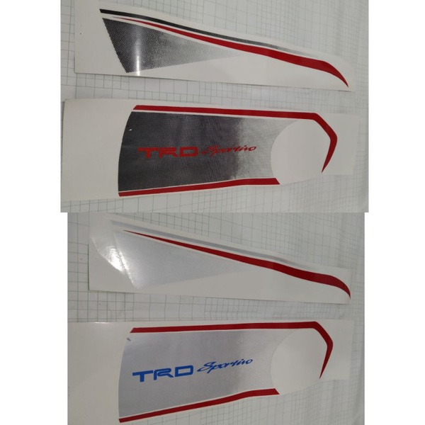 sticker stiker kofer cover ban serp Rush Terios TRD Sportivo