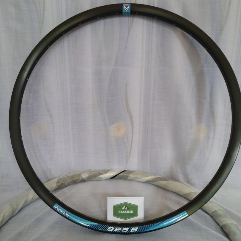 RAYA88 SEPASANG RIMS / VELG ARAYA 26 inch DOUBLE WALL Hitam 32H