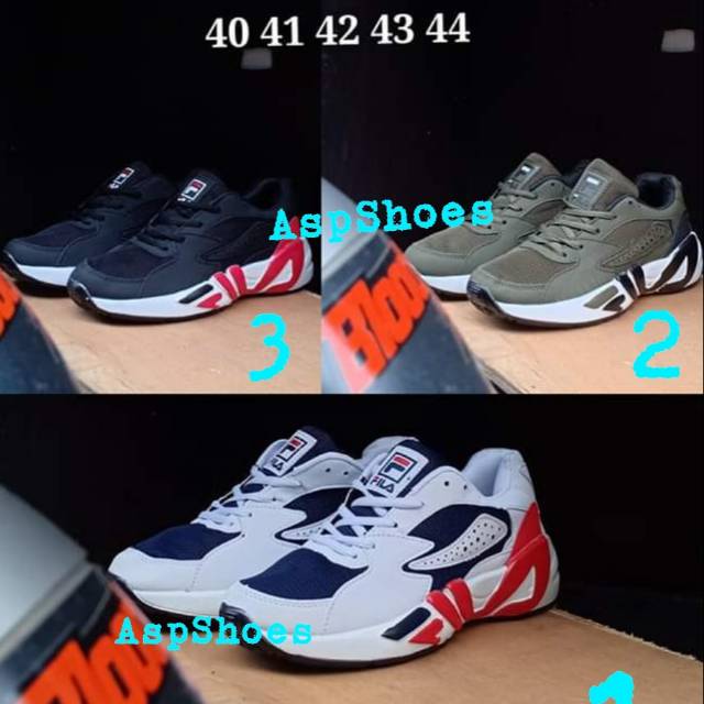 Sepatu Fila Impor Sepatu Pria Sepatu Sport Sepatu Running Sepatu