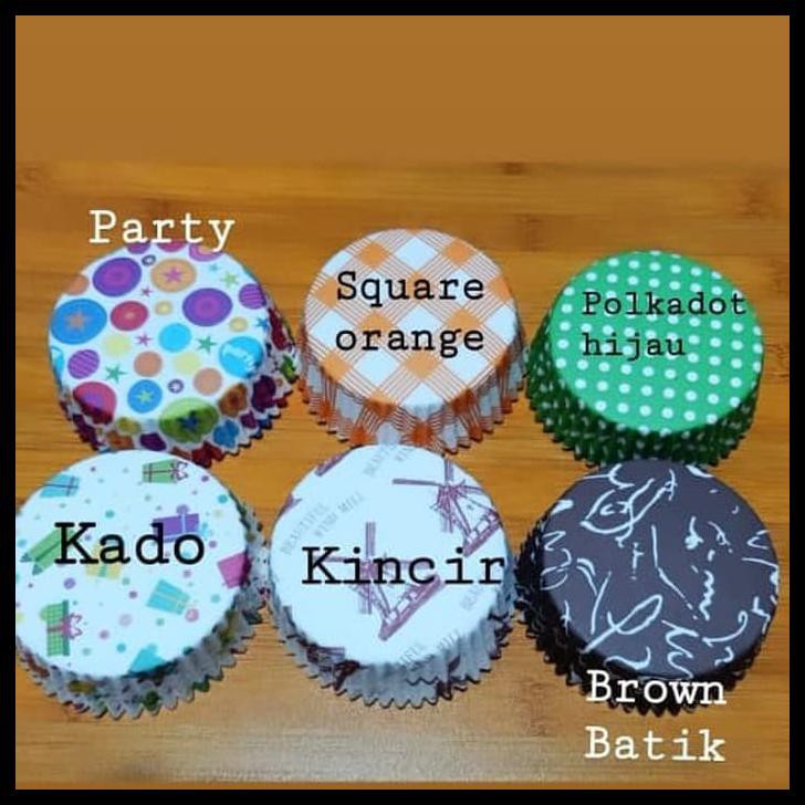 PAPER CUP CASE ROTI BULAT UKURAN S